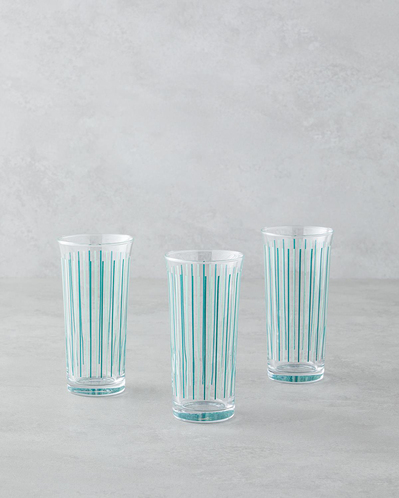 Lily Cam 3lü Bardak 290 ml Yeşil