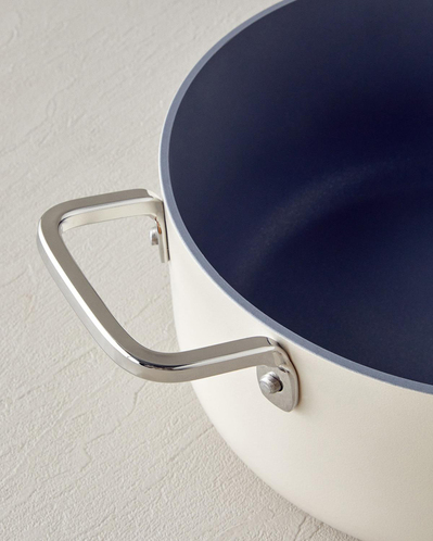 Luna Premium Derin Tencere 20 cm Krem