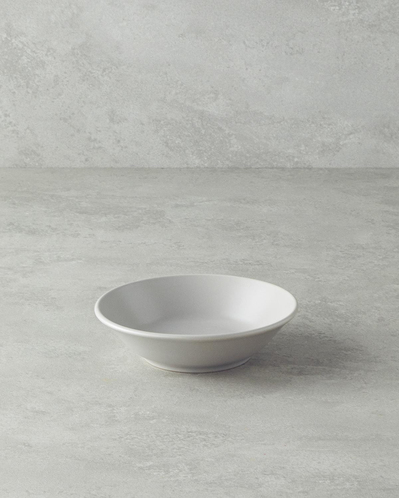 Mile Seramik Çukur Tabak 18 cm Gri