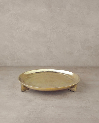 Mirrory Dekoratif Tabak 30,5x30,5x3,75 cm Gold