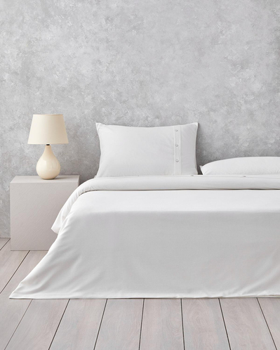 Modern Harmony Armürlü Çift Kişilik Nevresim Takımı 200x220 cm Beyaz