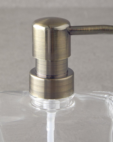 Myla Cam Banyo Sıvı Sabunluk Şeffaf