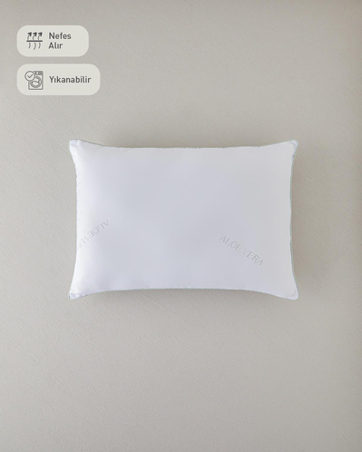 Natural Aloevera Yastık 50x70 cm Beyaz