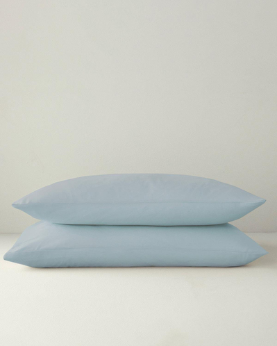 Novella Premium Pamuklu 2li Yastık Kılıfı 50x70 cm Açık Mavi