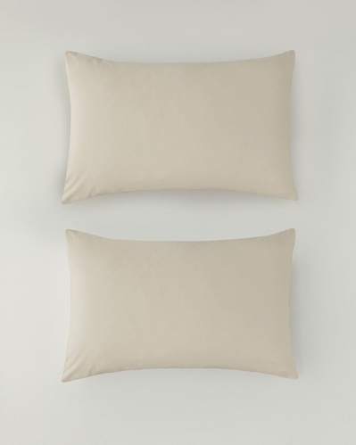 Novella Premium Soft Cotton 2li Yastık Kılıfı 50x70 cm Krem