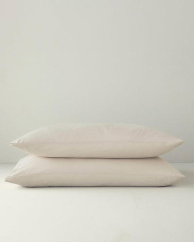 Novella Premium Pamuklu 2li Yastık Kılıfı 50x70 cm Krem