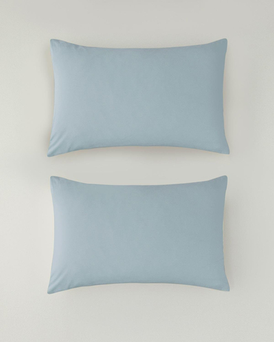 Novella Premium Soft Cotton 2li Yastık Kılıfı 50x70 cm Açık Mavi