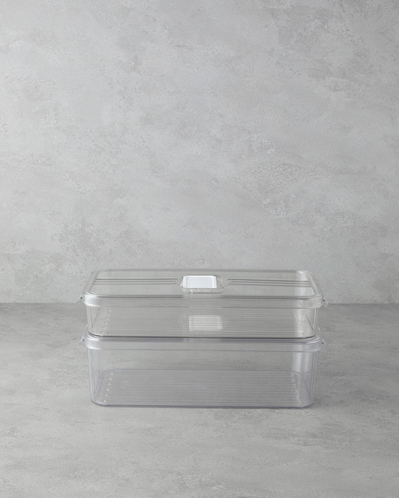 Odes Plastik 2li Mutfak Düzenleyici 2 L – 5 L Şeffaf