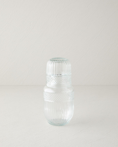 Olympia Cam Başucu Sürahi 560 ml + 200 ml Şeffaf