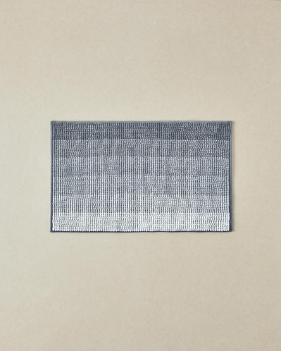 Paige Polyester Banyo Paspası Gri
