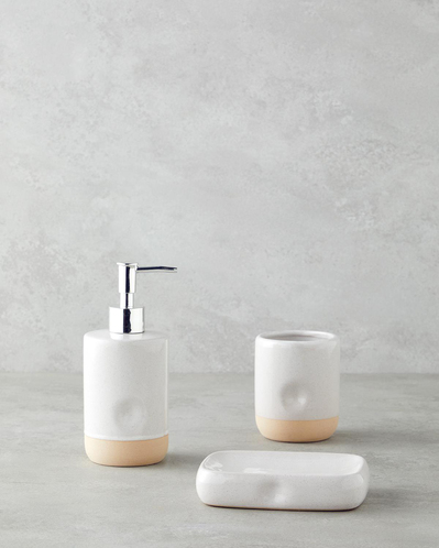 Pavia 3lü Banyo Seti Beyaz