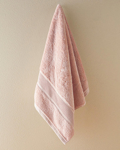 Poffy Soft-Premium Pamuklu Yüz Havlusu 50x80 cm Pembe