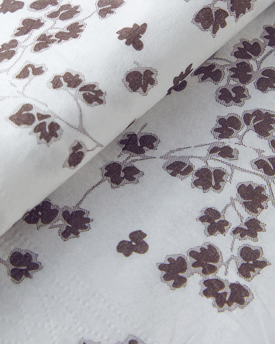 Pointra 20li Kağıt Peçete 33x33 cm Beyaz-Kahverengi