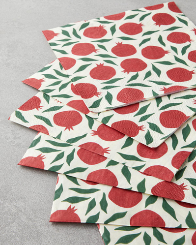 Pomberry Kağıt 20li Kağıt Peçete 33x33 cm Kırmızı