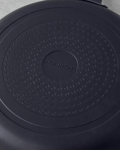 Pro Grade Premium İndüksiyon Tabanlı Krep Tava 30 cm Siyah