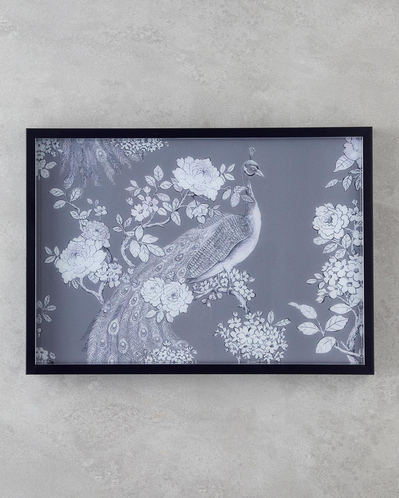 Pure Flowers Dekoratif Tepsi 30x42 cm Krem