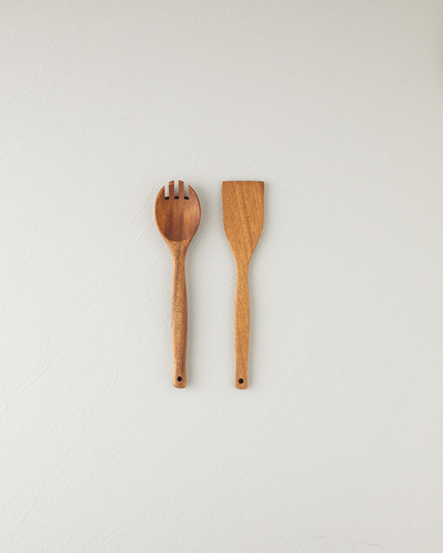 Pure Wooden Iroco 2li Servis Gereci Kahve
