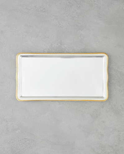 Reflection Metal Tepsi 32x17 cm Gold-Silver