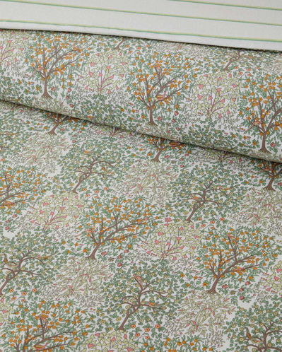 Serenade Kolay Ütülenir Çift Kişilik Nevresim Seti 200x220 cm Yeşil