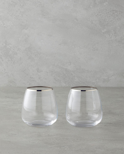 Serenity Kristalin 2li Bardak Silver
