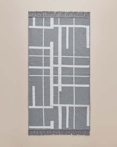 Smoky Dokuma Kilim 80x150 cm Gri