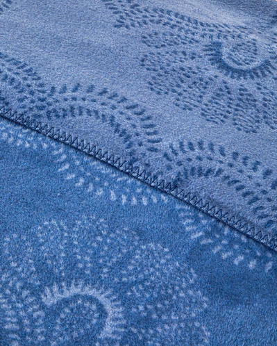 Spread Pamuklu King Size Battaniye 220x240 cm Mavi