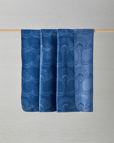 Spread Pamuklu King Size Battaniye 220x240 cm Mavi