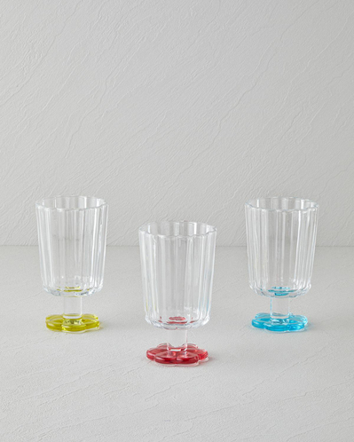 Springtime Cam 3lü Bardak 280 ml Renkli