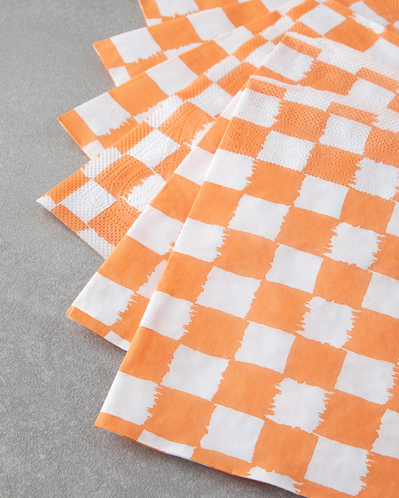 Squarify Orange Kağıt 20li Kağıt Peçete 33x33 cm Sarı