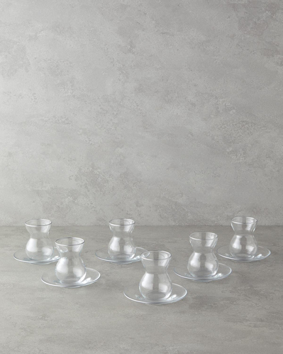 Stellar Cam 12 Parça 6 Kişilik Çay Seti 140 ml Silver