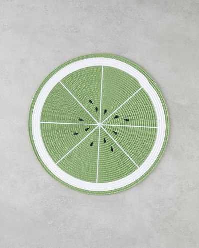 Summer Kiwi PP 2li Amerikan Servis 38 cm Yeşil