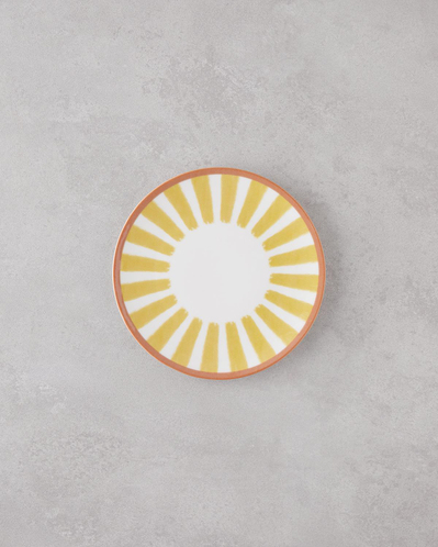 Summer Lines Porselen Kahvaltı ve Sunum Seti 18 Parça 6 Kişilik Renkli