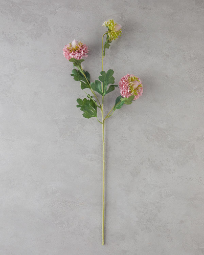 Sweet Tek Dal Yapay Çiçek 63 cm Gri