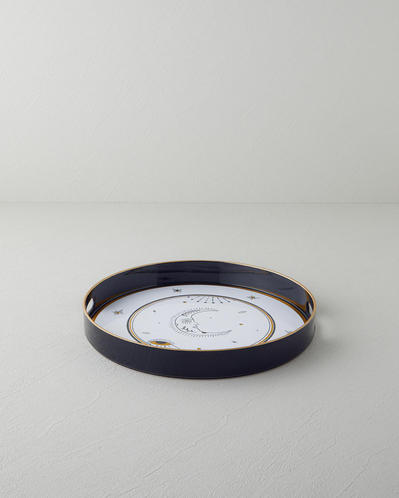 Talisman Moon PP Tepsi 33 cm Siyah-Gold