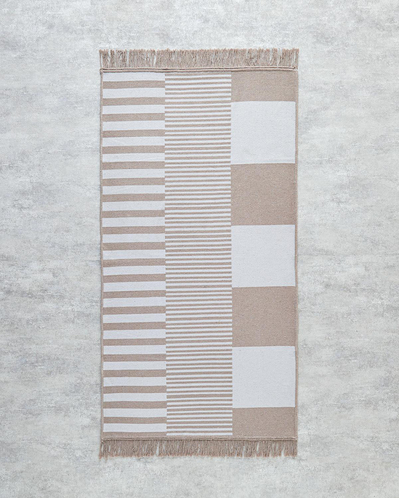 Vortice Dokuma Kilim Krem
