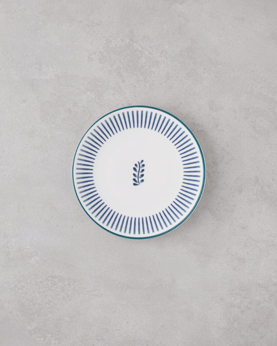 Wells Porselen Kahvaltı ve Sunum Seti 18 Parça 6 Kişilik Mavi