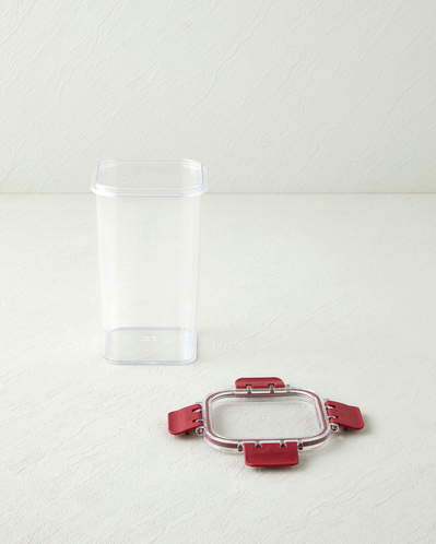 Ador Plastik Kavanoz 1400 ml Bordo