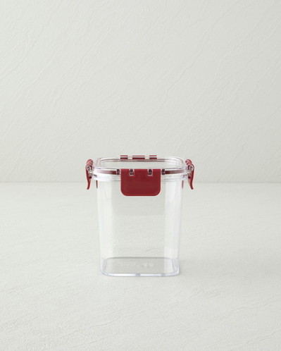 Ador Plastik Kavanoz 850 ml Bordo