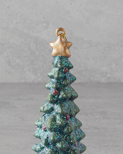 Albero Yılbaşı Ağacı Süsü 12.5 cm Yeşil