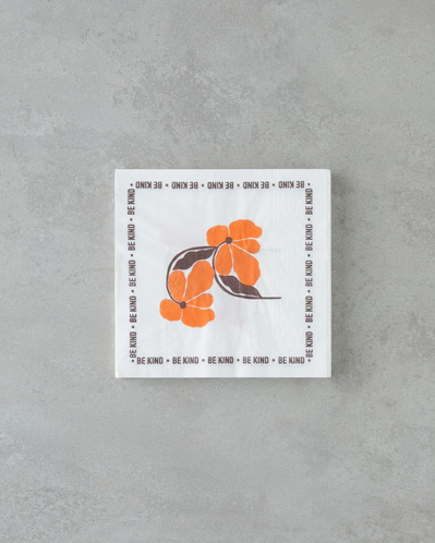 Be Kind 20li Kağıt Peçete 33x33 cm Turuncu