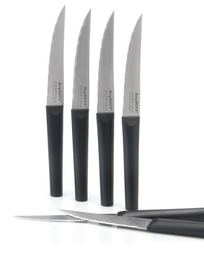 Berghoff Essentials 6 Parça Paslanmaz Çelik Bıçak Seti Siyah