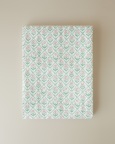 Bloom Crest Tek Kişilik Pike 150x220 cm Yeşil