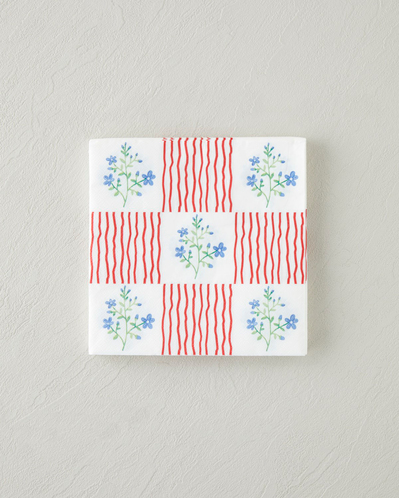 Bloomlet 20li Kağıt Peçete 33x33 cm Kırmızı - Mavi
