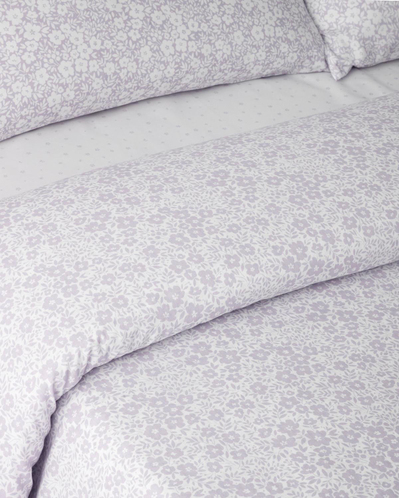 Blossira Kolay Ütülenir Tek Kişilik Çarşaflı Nevresim Takımı 160x220 cm Lila
