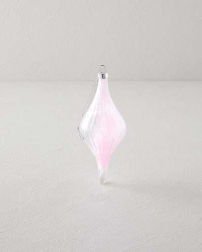 Blume Yılbaşı Ağaç Süsü 6x6x14 cm Beyaz