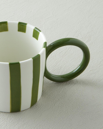 Boldy Lines New Bone China Kupa 350 ml Yeşil