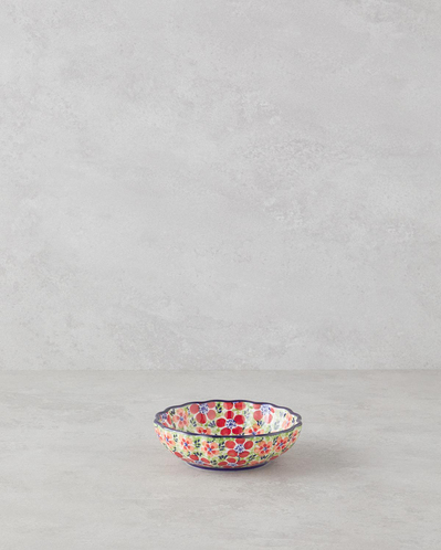 Botanic Stoneware Kase 26 cm Renkli