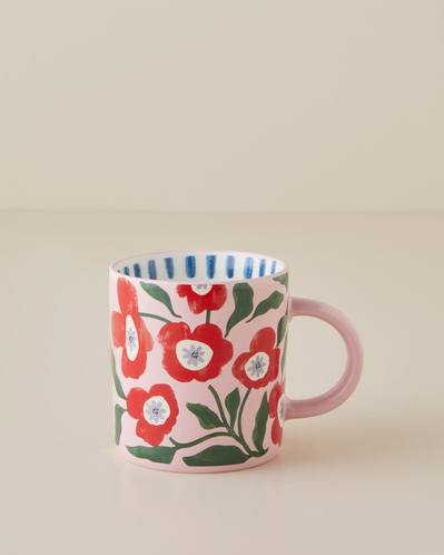 Bright Parade New Bone China Kupa 370 ml Renkli