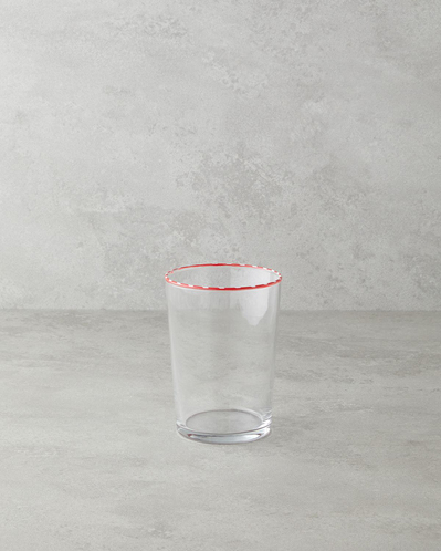 Candy Cane Stripe Cam Bardak 510 ML Kırmızı