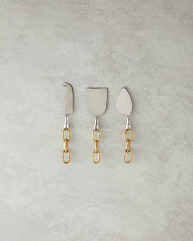 Chain Çelik 2li Servis Seti Gold
